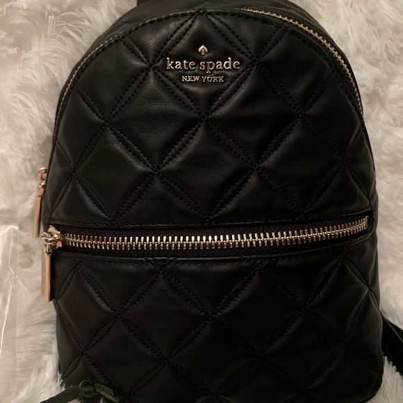 Kate Spade Convertible Backpack & Bow Tie necklace- perfect condition. - Picture 5 of 8